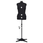 vidaXL Formă pentru rochie femeie reglabilă negru, dimensiune M 40-46 vidaXL Formă pentru rochie femeie reglabilă negru, dimensiune M 40-46