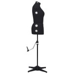 vidaXL Formă pentru rochie femeie reglabilă negru, dimensiune M 40-46 vidaXL Formă pentru rochie femeie reglabilă negru, dimensiune M 40-46