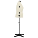 vidaXL Formă pentru rochie femeie reglabilă crem, dimensiune L 44-50 vidaXL Formă pentru rochie femeie reglabilă crem, dimensiune L 44-50