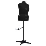 vidaXL Formă pentru rochie femeie reglabilă negru, dimensiune L 44-50 vidaXL Formă pentru rochie femeie reglabilă negru, dimensiune L 44-50