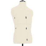 vidaXL Manechin croitorie reglabil bărbați, crem, dimensiune 37-45 vidaXL Manechin croitorie reglabil bărbați, crem, dimensiune 37-45