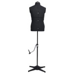 vidaXL Manechin croitorie reglabil bărbați, negru, dimensiune 37-45 vidaXL Manechin croitorie reglabil bărbați, negru, dimensiune 37-45