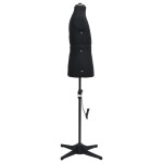 vidaXL Manechin croitorie reglabil bărbați, negru, dimensiune 37-45 vidaXL Manechin croitorie reglabil bărbați, negru, dimensiune 37-45