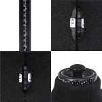 vidaXL Manechin croitorie reglabil bărbați, negru, dimensiune 37-45 vidaXL Manechin croitorie reglabil bărbați, negru, dimensiune 37-45