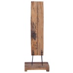 vidaXL Suport 6 sticle de vin, 35x35x100 cm, lemn masiv de tec vidaXL Suport 6 sticle de vin, 35x35x100 cm, lemn masiv de tec