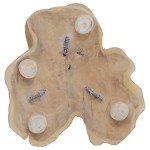 vidaXL Suport 8 sticle de vin, 40 x 30 x 80 cm, lemn masiv de tec