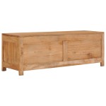 vidaXL Comodă TV, 100 x 30 x 35 cm, lemn masiv de tec