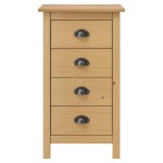 vidaXL Servantă Hill, 46x35x80 cm, lemn masiv de pin