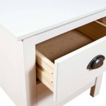 vidaXL Noptiere Hill, 2 buc., 46x35x49,5 cm, lemn masiv de pin