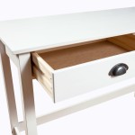 vidaXL Masă consolă Hill cu 2 sertare, 110x45x74 cm, lemn masiv pin vidaXL Masă consolă Hill cu 2 sertare, 110x45x74 cm, lemn masiv pin