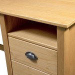 vidaXL Birou Hill cu 3 sertare, 120x50x74 cm, lemn masiv de pin