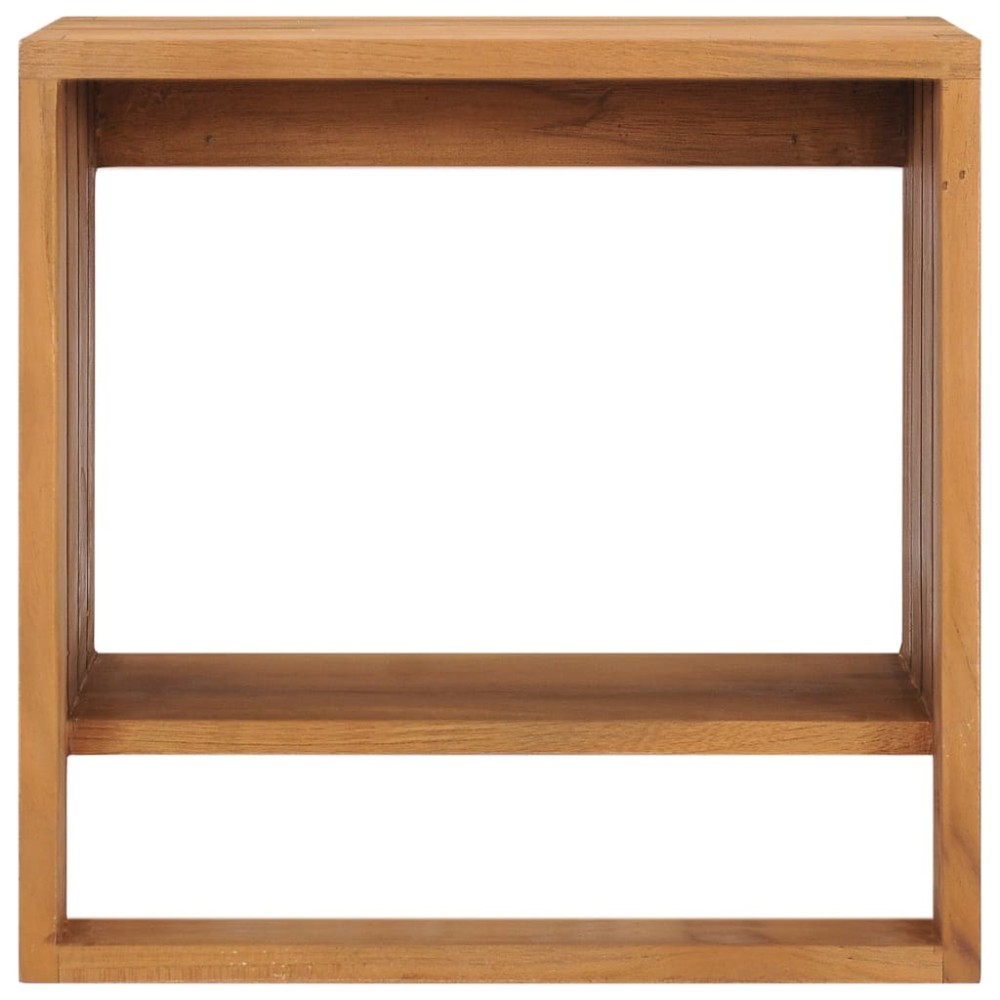vidaXL Suport prosoape de perete, 35 x 20 x 35 cm, lemn masiv de tec