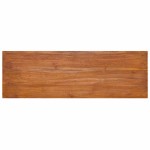 vidaXL Dulap TV montat pe perete, 90x30x30 cm, lemn masiv de tec
