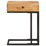 vidaXL Masă laterală formă U, 45 x 30 x 61 cm, lemn masiv de acacia vidaXL Masă laterală formă U, 45 x 30 x 61 cm, lemn masiv de acacia