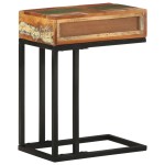 vidaXL Masă laterală formă U, 45 x 30 x 61 cm, lemn masiv reciclat vidaXL Masă laterală formă U, 45 x 30 x 61 cm, lemn masiv reciclat