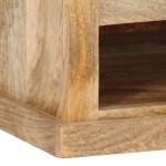 vidaXL Măsuță cafea cu ușă, 90 x 50 x 35 cm, lemn masiv de mango vidaXL Măsuță cafea cu ușă, 90 x 50 x 35 cm, lemn masiv de mango