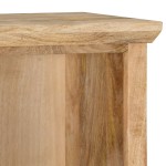 vidaXL Dulap înalt cu ușă, 45 x 32 x 110 cm, lemn masiv de mango