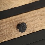 vidaXL Noptieră, 40 x 30 x 50 cm, lemn masiv de mango