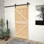 vidaXL Ușă, 80x210 cm, lemn masiv de pin vidaXL Ușă, 80x210 cm, lemn masiv de pin