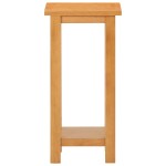 289185 vidaXL Masă laterală 27x24x55 cm Lemn masiv de stejar 289185 vidaXL Masă laterală 27x24x55 cm Lemn masiv de stejar