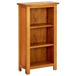 vidaXL Bibliotecă 45x22,5x82 cm, lemn masiv de stejar vidaXL Bibliotecă 45x22,5x82 cm, lemn masiv de stejar