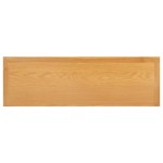 vidaXL Dulap cu sertare, 105 x 33,5 x 73 cm, lemn masiv stejar vidaXL Dulap cu sertare, 105 x 33,5 x 73 cm, lemn masiv stejar