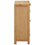 vidaXL Dulap sticle de vin, 11 sticle, 80x32x80 cm, lemn de stejar vidaXL Dulap sticle de vin, 11 sticle, 80x32x80 cm, lemn de stejar