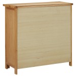 vidaXL Dulap sticle de vin, 11 sticle, 80x32x80 cm, lemn de stejar vidaXL Dulap sticle de vin, 11 sticle, 80x32x80 cm, lemn de stejar