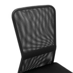 vidaXL Scaun de birou, negru, 44x52x100 cm, plasă textil vidaXL Scaun de birou, negru, 44x52x100 cm, plasă textil