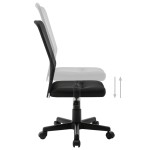 vidaXL Scaun de birou, negru, 44x52x100 cm, plasă textil vidaXL Scaun de birou, negru, 44x52x100 cm, plasă textil