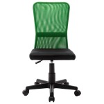 vidaXL Scaun de birou, negru și verde, 44x52x100 cm, plasă textilă vidaXL Scaun de birou, negru și verde, 44x52x100 cm, plasă textilă