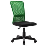 vidaXL Scaun de birou, negru și verde, 44x52x100 cm, plasă textilă vidaXL Scaun de birou, negru și verde, 44x52x100 cm, plasă textilă