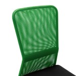vidaXL Scaun de birou, negru și verde, 44x52x100 cm, plasă textilă vidaXL Scaun de birou, negru și verde, 44x52x100 cm, plasă textilă