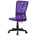 vidaXL Scaun de birou, violet, 44x52x100 cm, țesătură plasă vidaXL Scaun de birou, violet, 44x52x100 cm, țesătură plasă