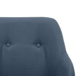 vidaXL Scaun balansoar, albastru, material textil vidaXL Scaun balansoar, albastru, material textil