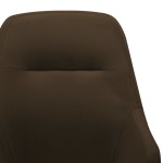 vidaXL Scaun balansoar, maro, material textil vidaXL Scaun balansoar, maro, material textil