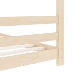 vidaXL Cadru pat de copii, 70 x 140 cm, lemn masiv de pin vidaXL Cadru pat de copii, 70 x 140 cm, lemn masiv de pin