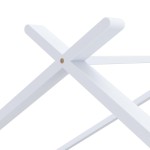 vidaXL Cadru pat de copii, alb, 90 x 200 cm, lemn masiv de pin vidaXL Cadru pat de copii, alb, 90 x 200 cm, lemn masiv de pin