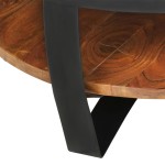 vidaXL Măsuță de cafea, 65 x 65 x 32 cm, lemn masiv de acacia vidaXL Măsuță de cafea, 65 x 65 x 32 cm, lemn masiv de acacia