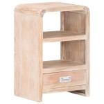 vidaXL Noptieră, 40 x 30 x 60 cm, lemn masiv de acacia vidaXL Noptieră, 40 x 30 x 60 cm, lemn masiv de acacia