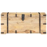 vidaXL Cufăr, 90 x 40 x 40 cm, lemn masiv de mango vidaXL Cufăr, 90 x 40 x 40 cm, lemn masiv de mango