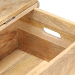 vidaXL Cufăr, 90 x 40 x 45 cm, lemn masiv de mango vidaXL Cufăr, 90 x 40 x 45 cm, lemn masiv de mango