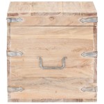 vidaXL Cufăr, 40x40x40 cm, lemn masiv de acacia vidaXL Cufăr, 40x40x40 cm, lemn masiv de acacia