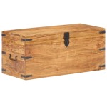 vidaXL Cufăr, 90 x 40 x 40 cm, lemn masiv de acacia vidaXL Cufăr, 90 x 40 x 40 cm, lemn masiv de acacia
