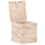 vidaXL Cufăr, 40 x 40 x 40 cm, lemn masiv de acacia vidaXL Cufăr, 40 x 40 x 40 cm, lemn masiv de acacia