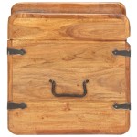 vidaXL Cufăr, 40x40x40 cm, lemn masiv de acacia vidaXL Cufăr, 40x40x40 cm, lemn masiv de acacia