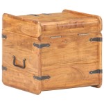 vidaXL Cufăr, 40x40x40 cm, lemn masiv de acacia vidaXL Cufăr, 40x40x40 cm, lemn masiv de acacia