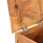 vidaXL Cufăr, 40x40x40 cm, lemn masiv de acacia