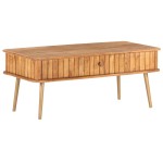vidaXL Măsuță de cafea, 100x50x40 cm, lemn masiv de acacia vidaXL Măsuță de cafea, 100x50x40 cm, lemn masiv de acacia