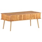 vidaXL Măsuță de cafea, 100x50x40 cm, lemn masiv de acacia vidaXL Măsuță de cafea, 100x50x40 cm, lemn masiv de acacia
